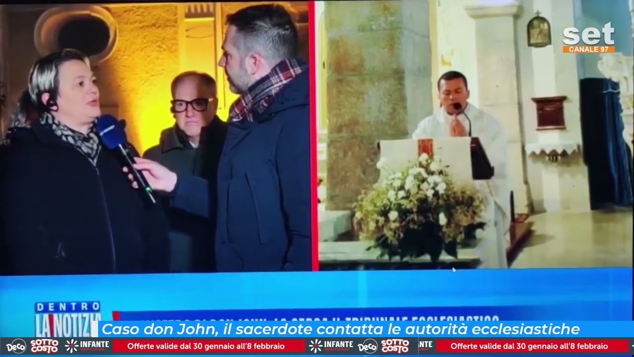 Caso don John, svolta improvvisa: il sacerdote contatta le autorità ecclesiastiche