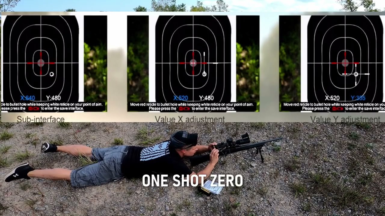 Commander NV400 2-26X50  Day/Night  Scope One Shot Zero & Review !