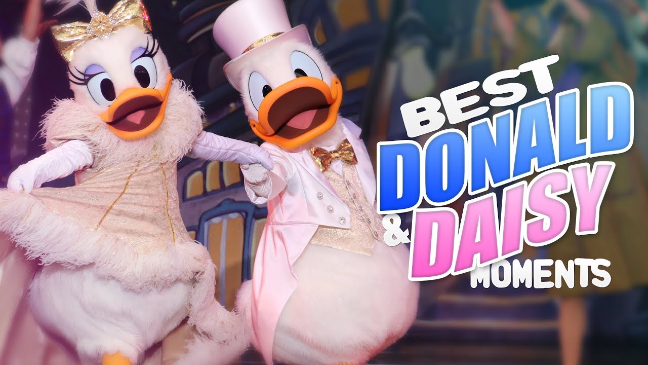 The BEST DONALD and DAISY Duck moments/dances at Disneyland/Disney World!