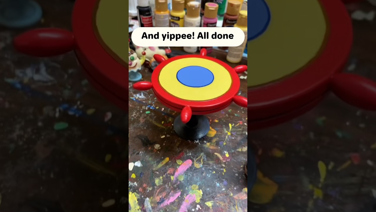 Making a Krusty Krab turntable! #spongebob