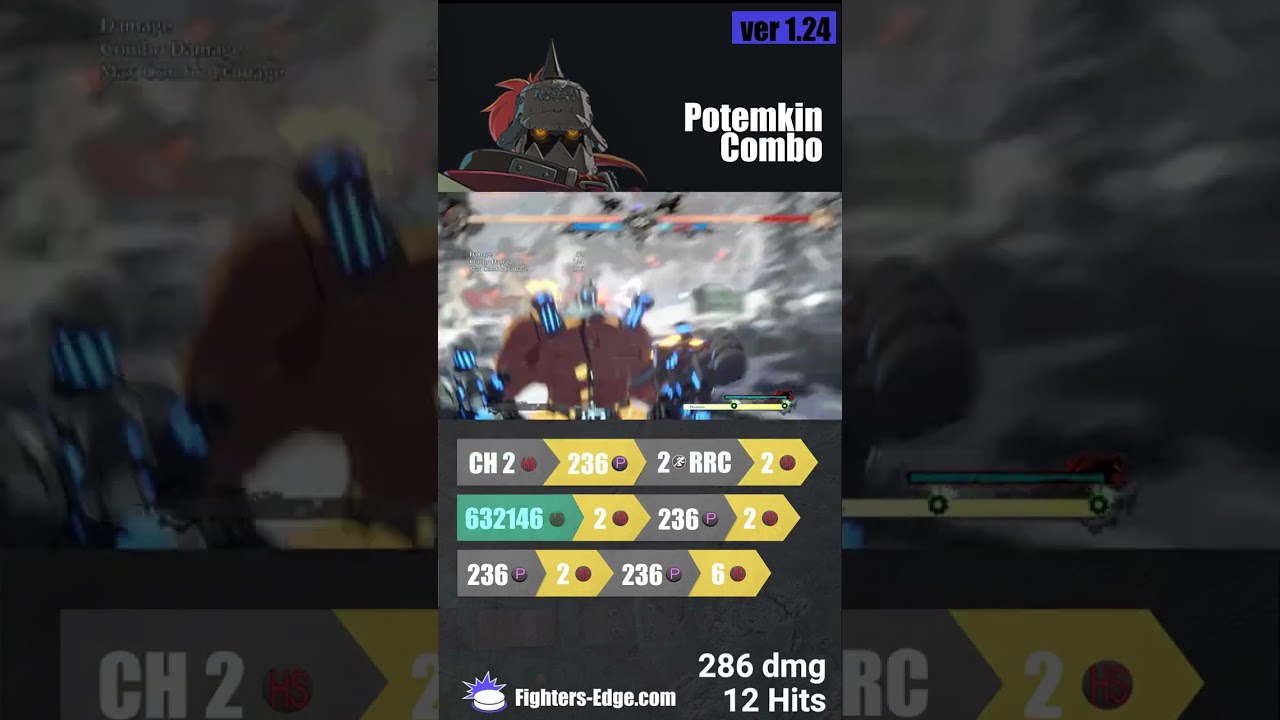 Potemkin 2h loops #ggst_po #potemkin #ggst #strive #guiltygear #fgc #fightinggames #combos