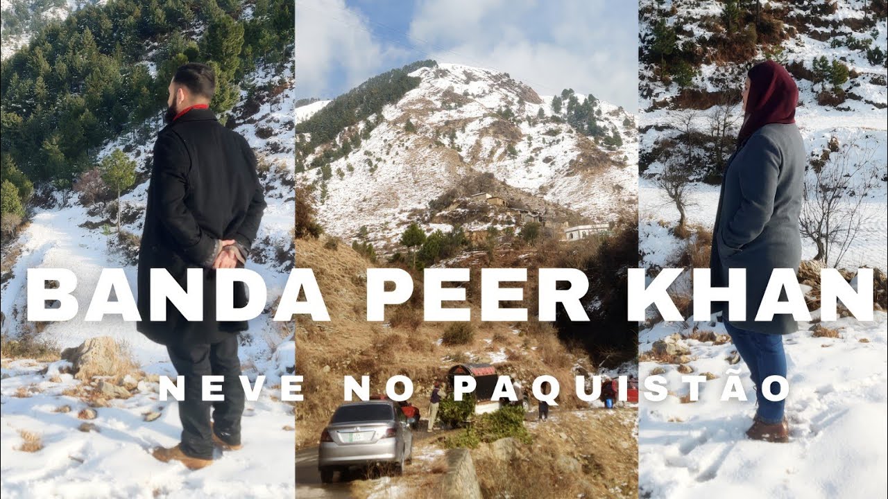 VILA CONGELADA no PAQUISTÃO: BANDA PEER KHAN em NEVE 🇵🇰❄️