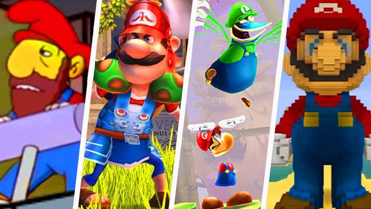Evolution of Super Mario References in Other Games (1991 - 2019)