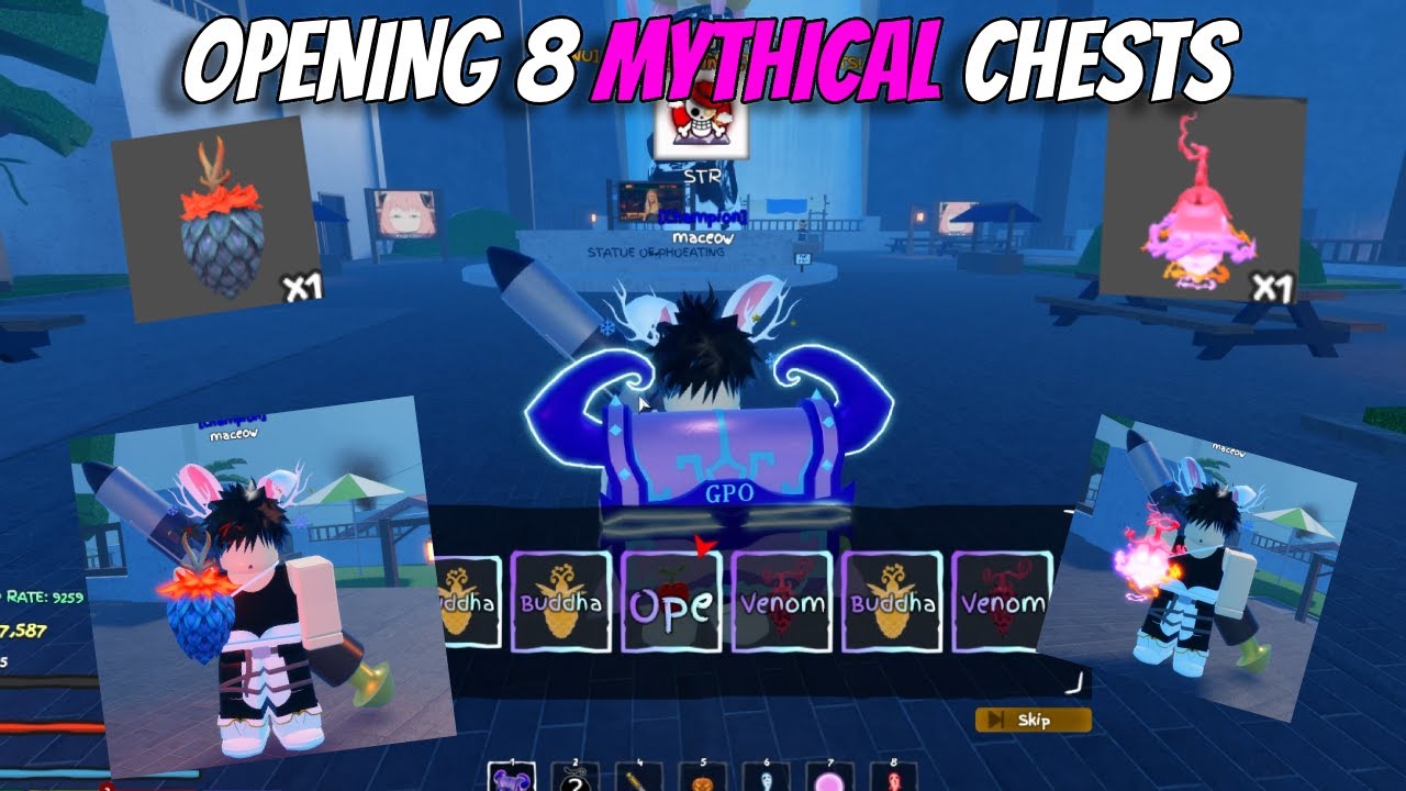 [GPO] I Opened MYTHICAL Chests UNTIL I GOT THIS... (Dragon + Soul) | Roblox