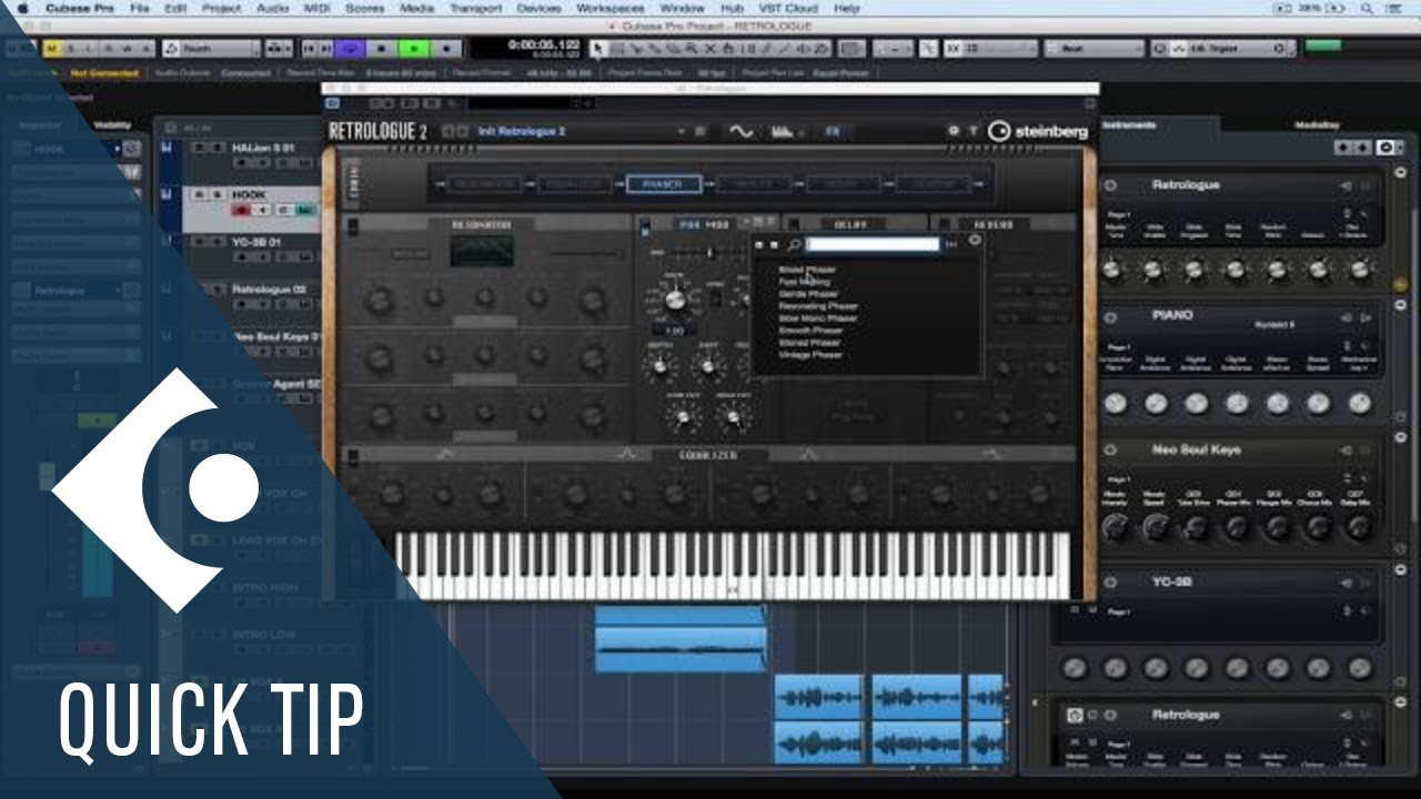 Retrologue FX, Modulation Matrix and Arpeggiator | Sound Design Techniques