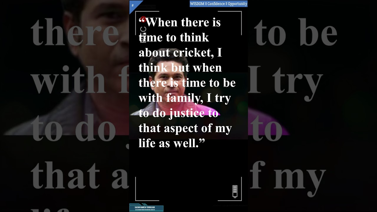 Top 42 Most Famous Sachin Tendulkar Quotes About Life That Will Make You Think 10 #quotes #shorts
