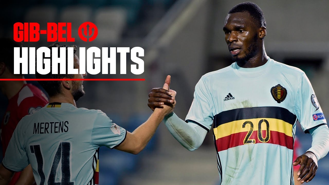 Gibraltar 0-6 Belgium | Fastest goal ever from Benteke | #REDDEVILS | #WorldCup​ 2018 Qualifiers