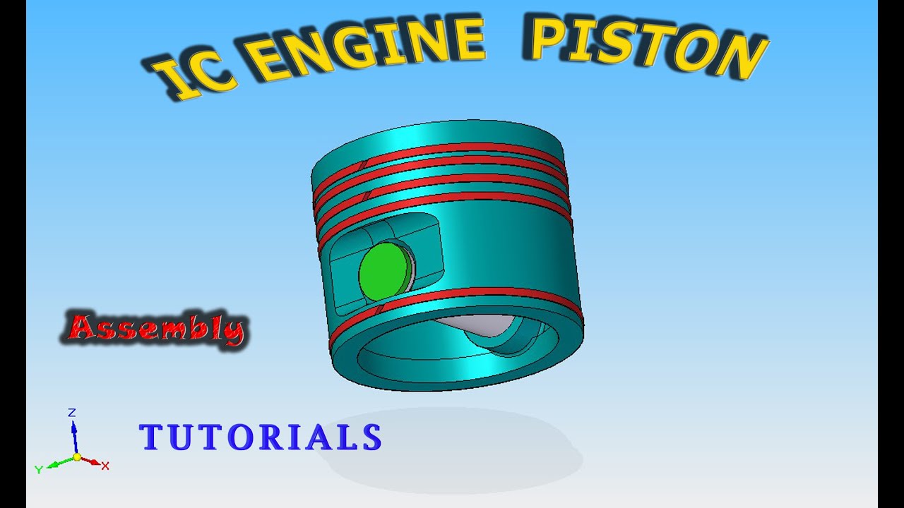 Piston Assembly  tutorial  | Solid Edge  | in  Kannada | ಸಾಲಿಡ್ ಎಡ್ಜ್ ಕನ್ನಡ-ಸಂಚಿಕೆ-49