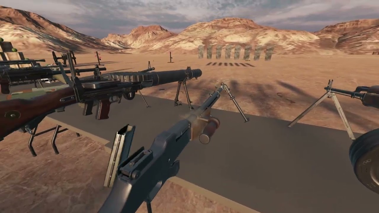 Стрельба из всех пулеметов в H3VR