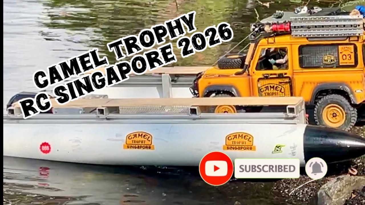 Соревнования Camel Trophy RC Singapore Competition 2026 @ Tampines Quarry 4x4 Off-road RC Crawler...