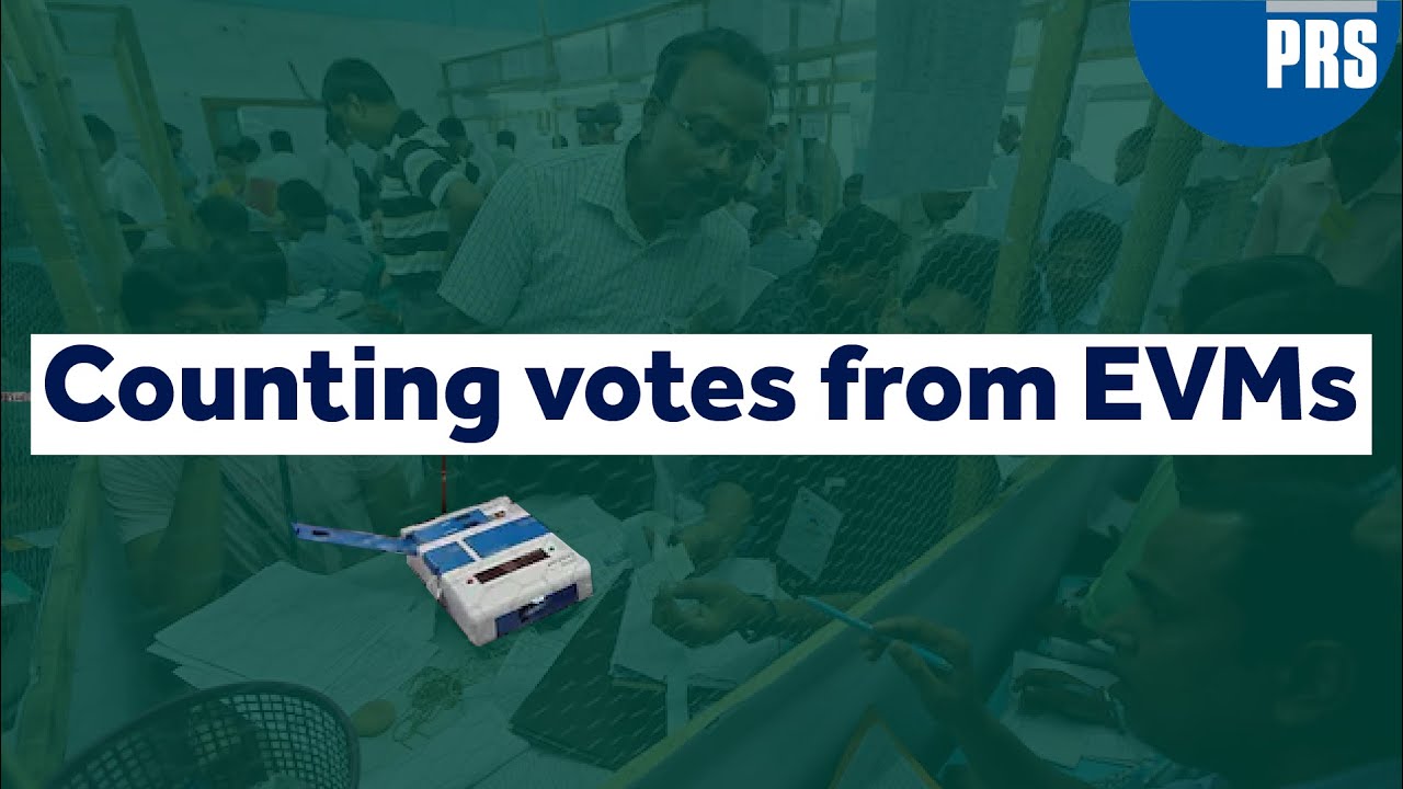 Counting Votes from EVMs