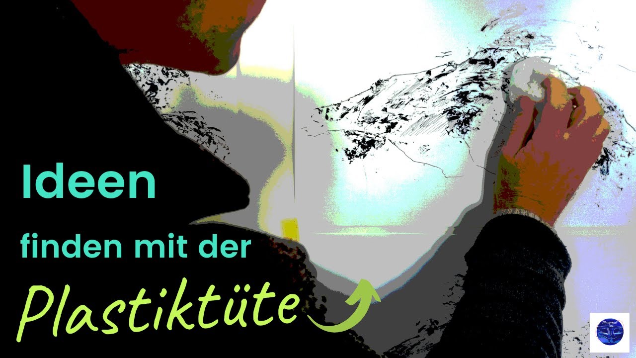 Malen mit der Plastiktüte - auf den Spuren von Max Ernst und Leonardo Da Vinci