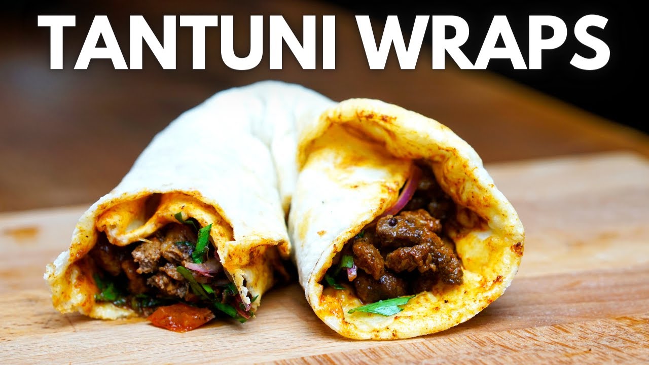 One of the Easiest Turkish Street Food - Beef Tantuni Wraps