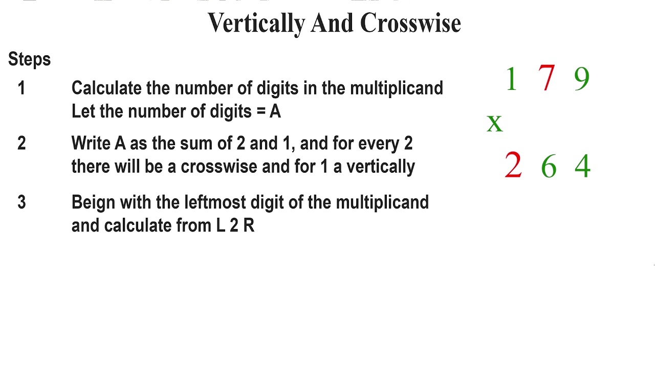 Vedic Maths|Vertically and Crosswise| Multiplication short tricks | Vedic Maths  | Maths Tricks |