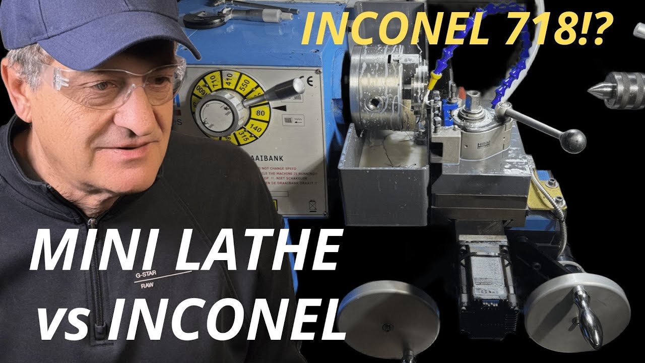My Mini Lathe vs INCONEL 718 – RC Turbine Project (Part 1)