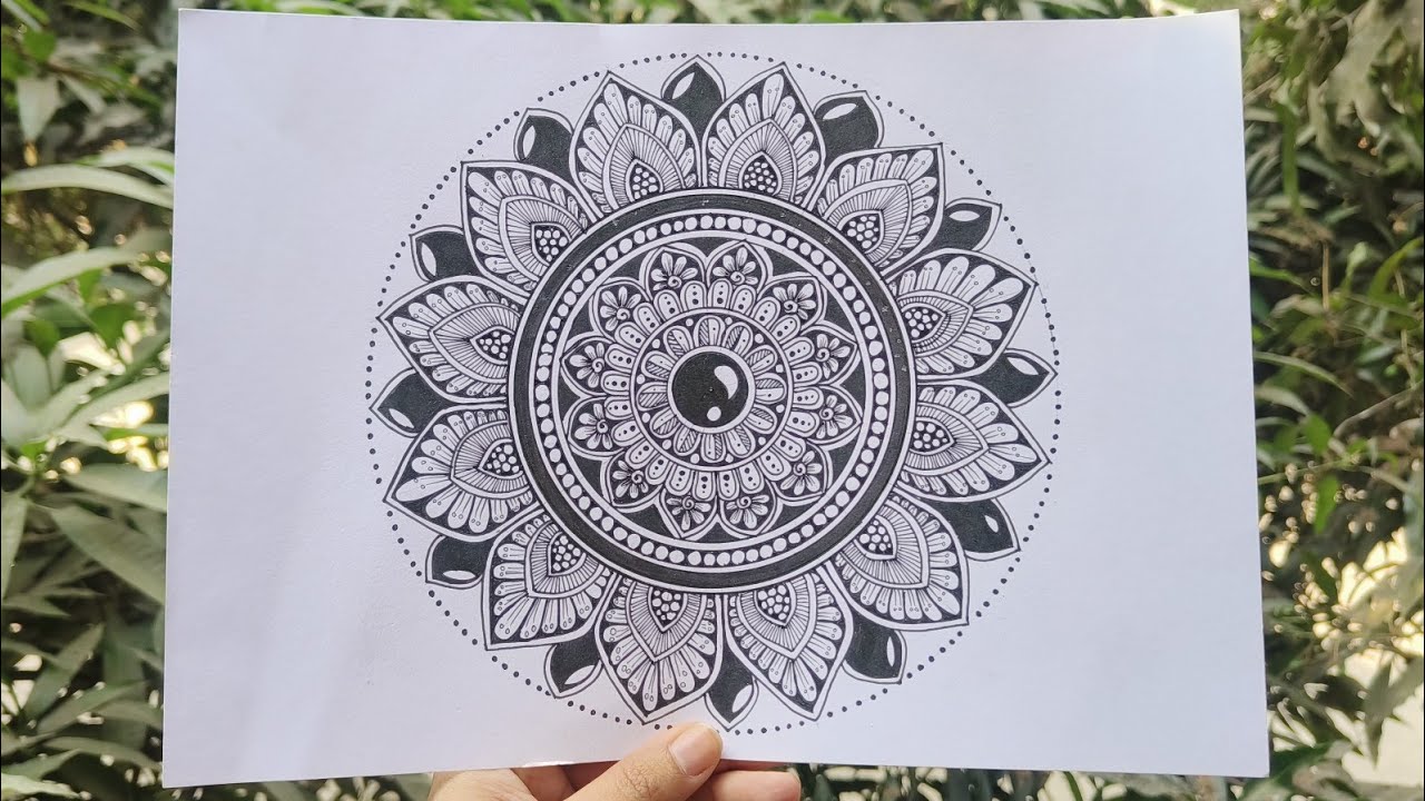 How to draw Classic Mandala Art | Mandala Art Design|Mandala Art |Step-by-Step #mandaladesign #art