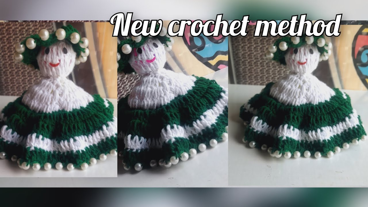 bilkul hi Aasan tarike se banaen crosia doll / how to Easy make woolen crosia doll