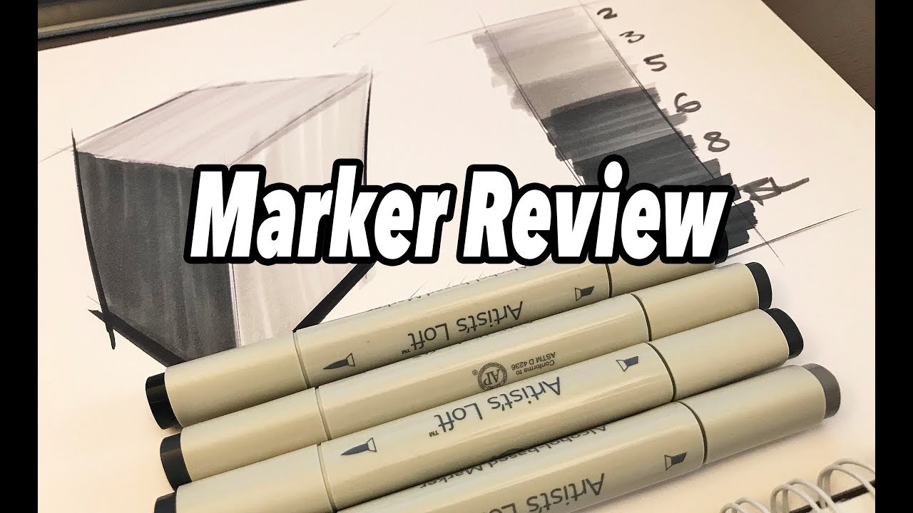 I tried the Artist's Loft markers - Here's my review