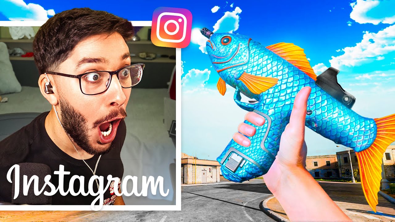 Prob&eacute; ARMAS de INSTAGRAM en WARZONE (raras)