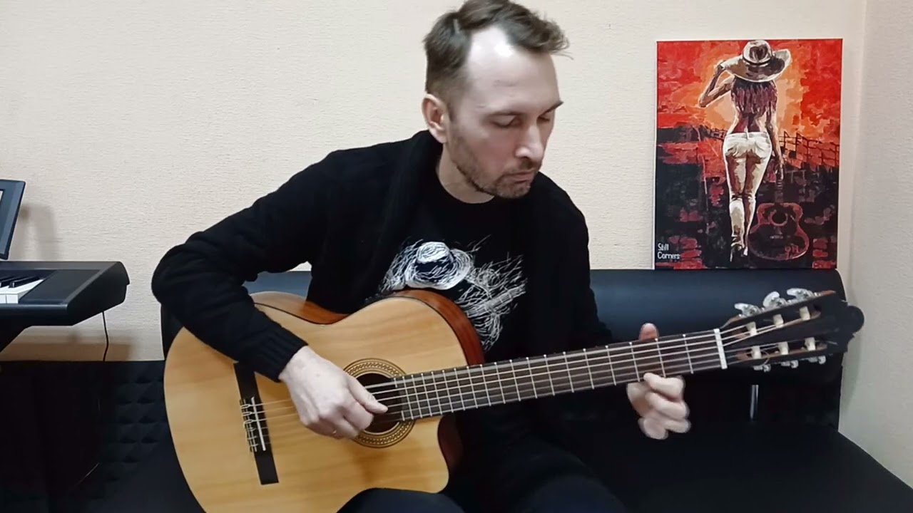 Ой у гаю, при Дунаю - Тріо Мареничів (фінгерстайл аранжування на гітарі)