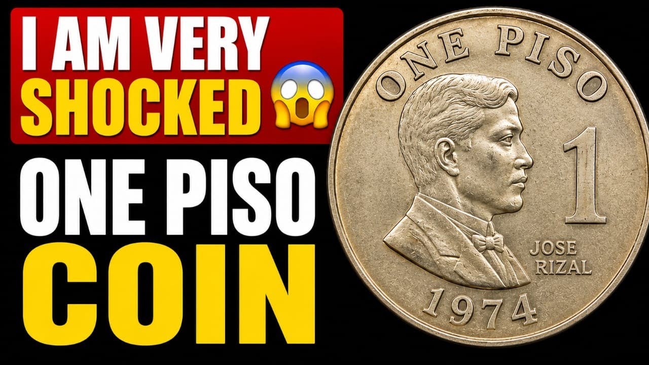 😱 SHOCKING NEWS! I&rsquo;m VERY Shocked &mdash;This  Rare Error 1974 1 Piso Could Be Worth BIG Money!