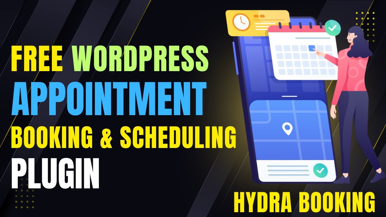 Free WordPress Appointment Booking & Scheduling Plugin | Hydra Booking Plugin Tutorial