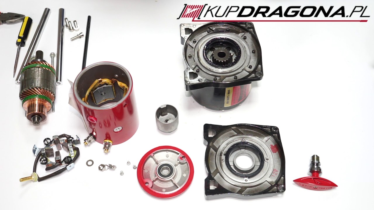 Demontaż / rozebranie wyciągarki Dragon Winch /deassembly winch