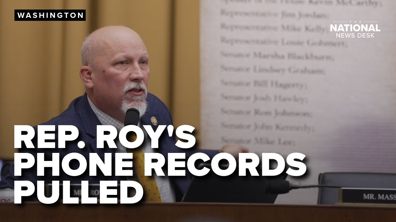Rep. Chip Roy confronts Jack Smith over subpoenaed toll records