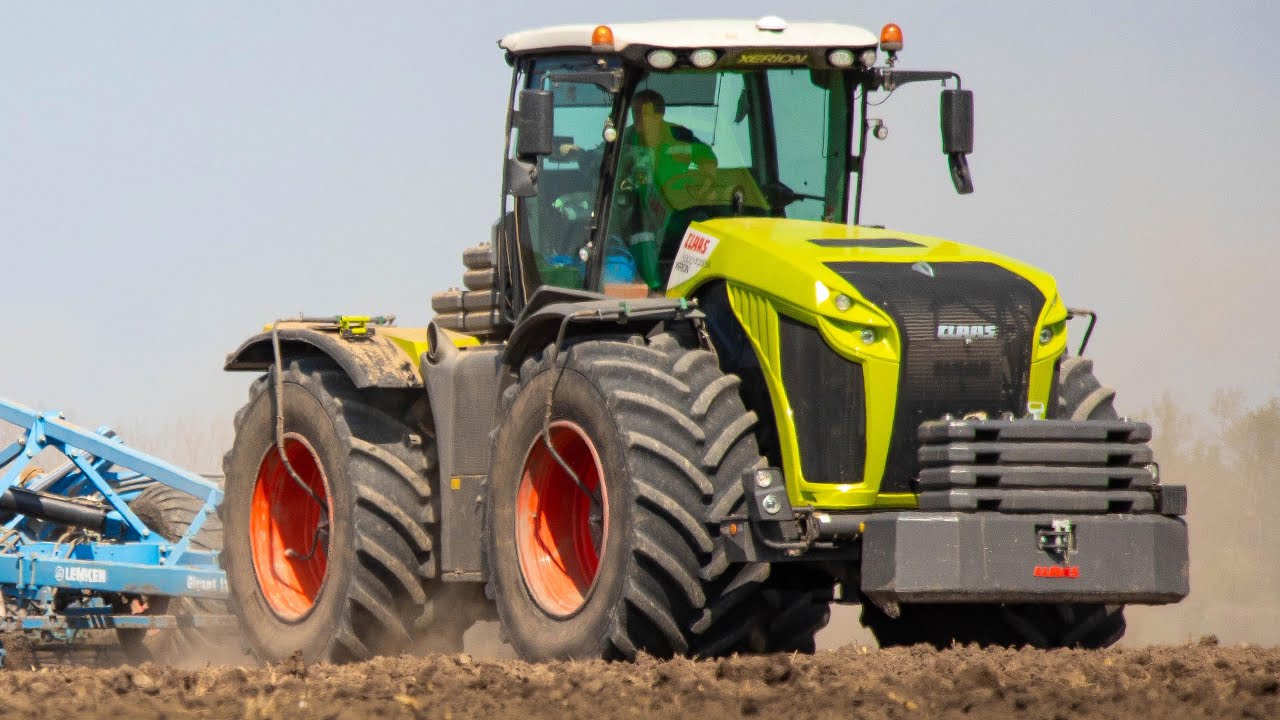 Príprava pôdy s Claas Xerion 5000 + Lemken Kompaktor 12m 🚜