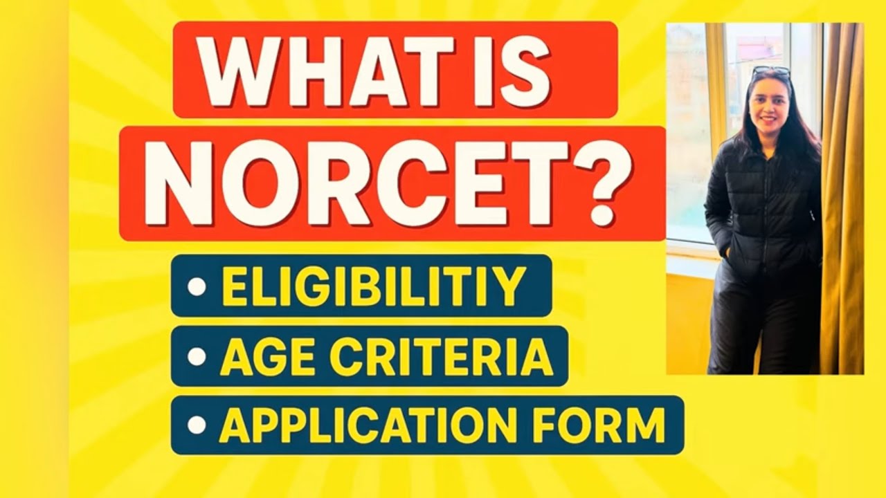 &ldquo;#NORCET 2026: Age, Eligibility & Application &mdash; FULL DETAILS!&rdquo;👩🏻&zwj;⚕️🔥