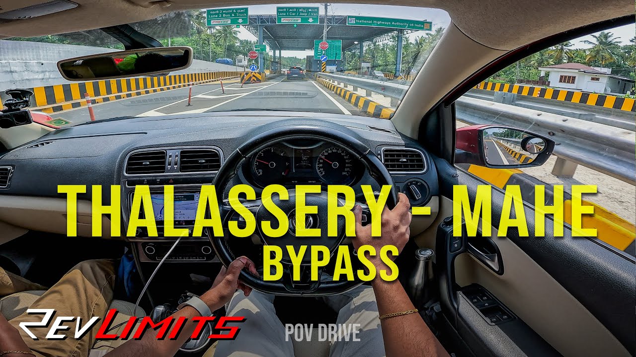 THALASSERY - MAHE BYPASS | PoV Drive#139 | #GoProhero12black | 4K | REVLIMITS