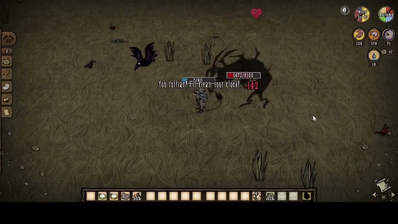 [DST] Shadow Pieces hitless: LVL 3 Knight (no speed boost, Wanda)