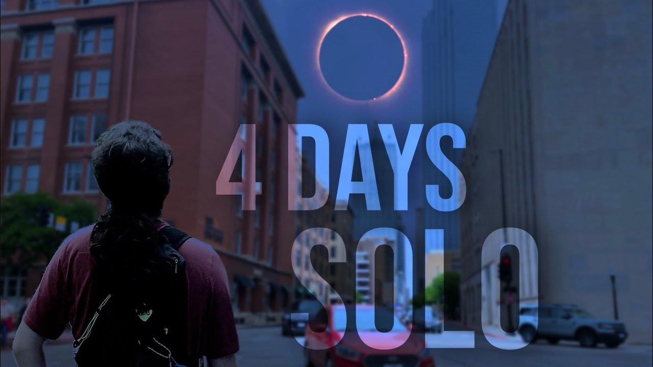 I Flew 2000 Miles Away From Home | Birthday Solar Eclipse In Texas