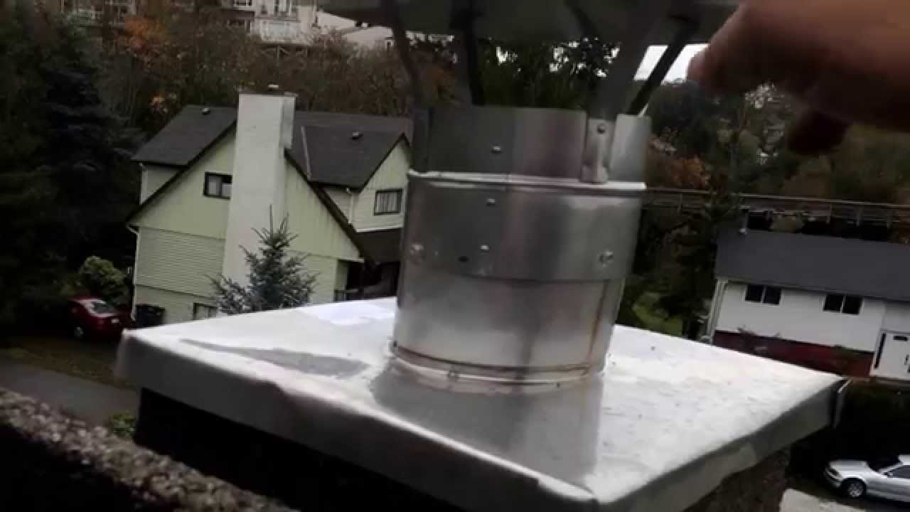 Chimney Rain Cap Installation on Liner Best Method - Flue Guru