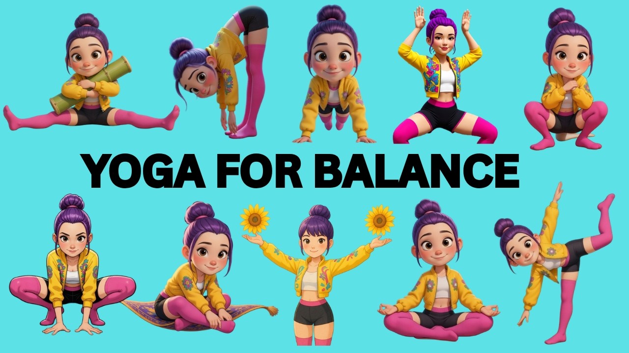 Yoga For Confidence In Kids |Build Self-Esteem & Balance | With Zoey