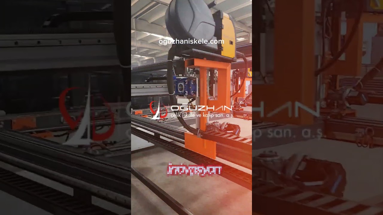 Robotik kaynak &uuml;nitemiz. #iskele #scaffold #scaffolding #weldingmachine