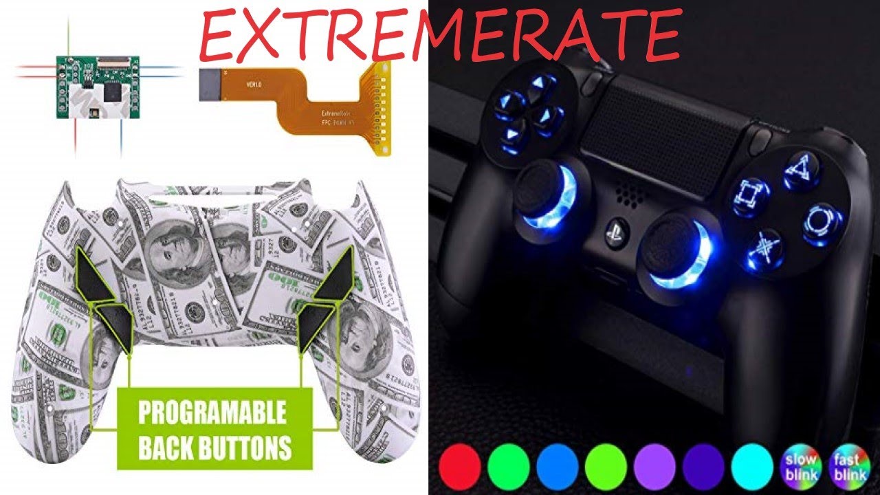 Unboxing - Extremerate PS4 Controller Dawn Remap Kit e PS4 Controller DTFS LED Kit [ITA]