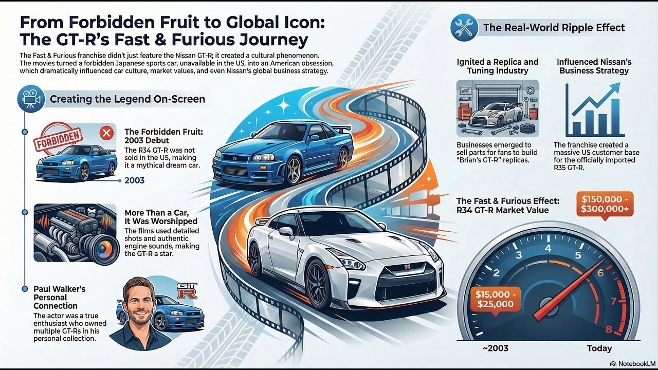 THE NISSAN GT-R: HOW FAST & FURIOUS MADE A LEGEND
