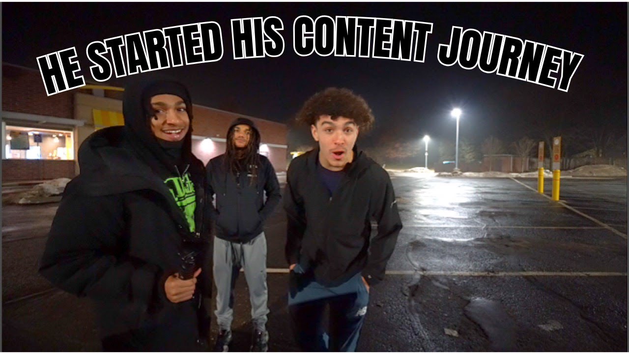 I BLESSED HIM TO START HIS CONTENT JOURNEY