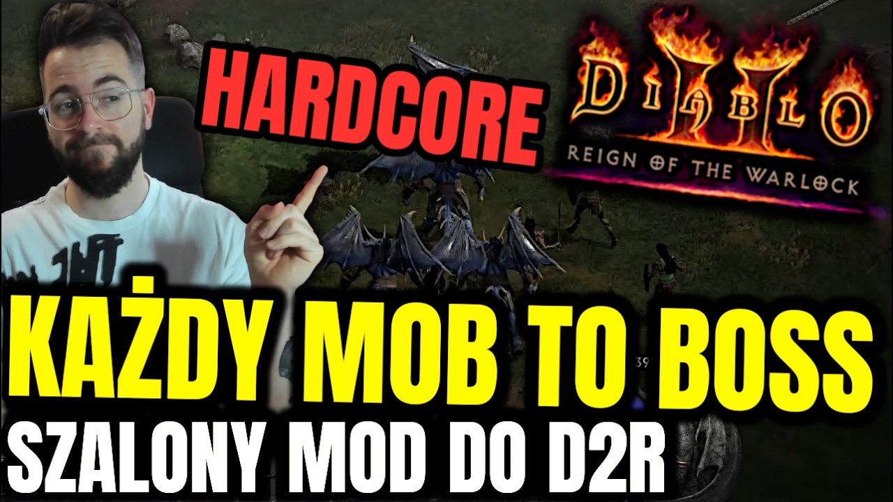 Diablo 2 na HC, ale KAŻDY MOB to BOSS 🔥Sprawdź !holy 🔥 Taniej gry na !instant