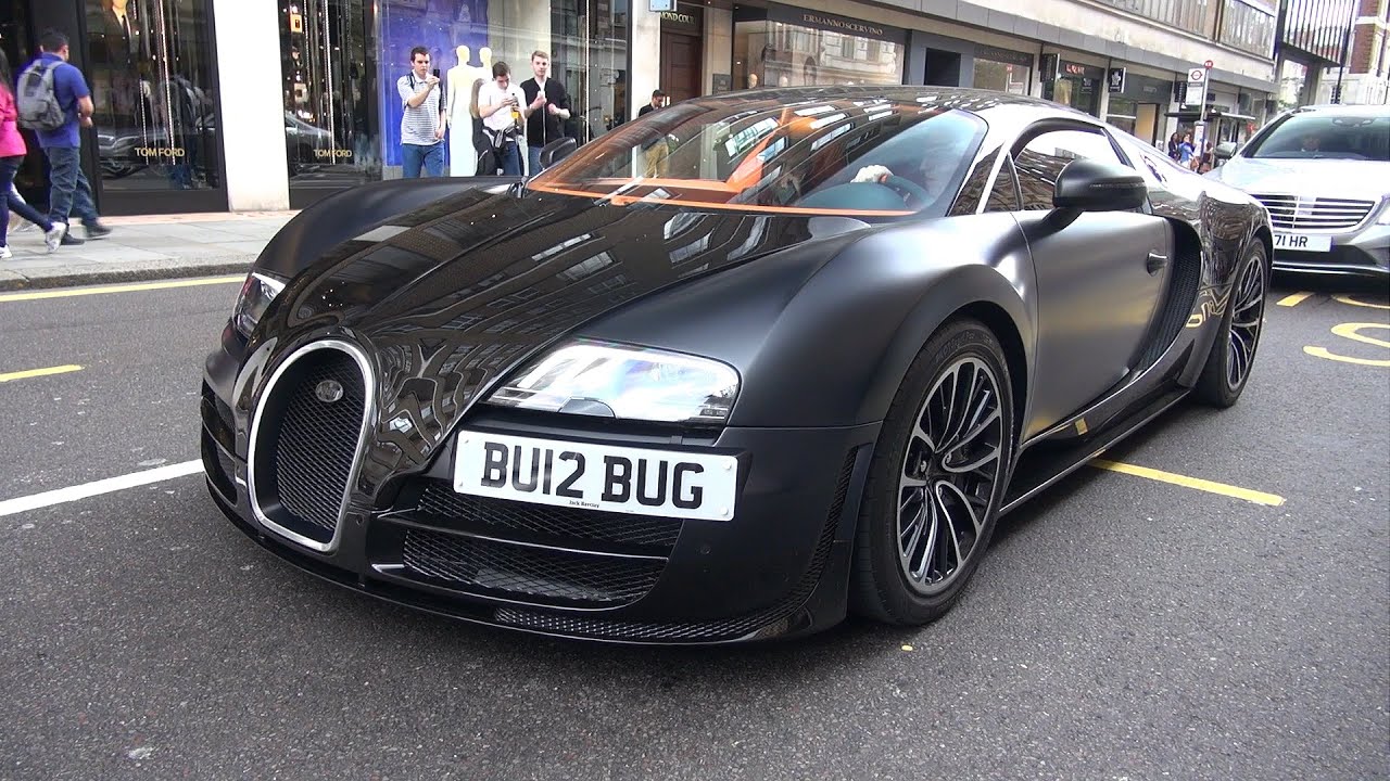 Bugatti Veyron 16.4 Super Sport Sang Noir - Brutal Accelerations!