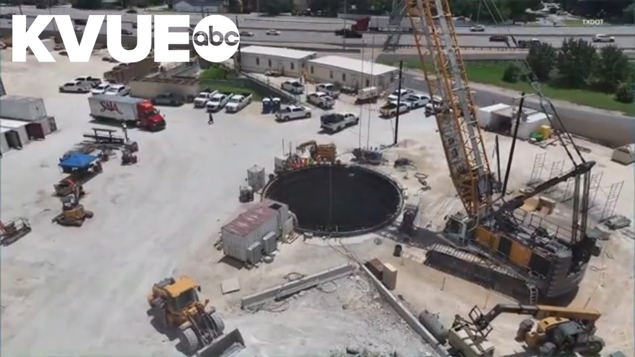 Construction continues on I-35 Capital Express Central Project in Austin