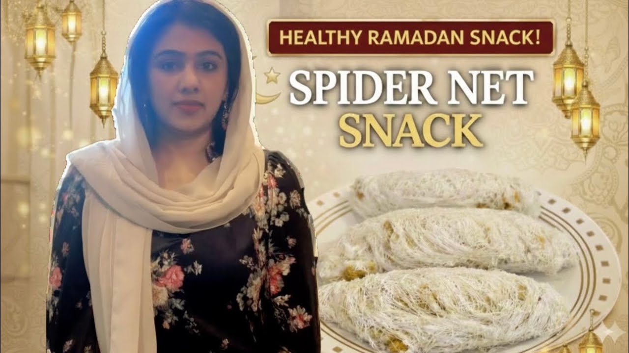 Spider Net Snack – Healthy Ramadan Iftar Recipe | Ep. 1