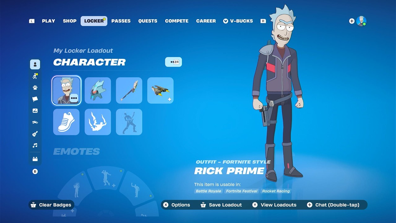 Fortnite The Infinite Rick