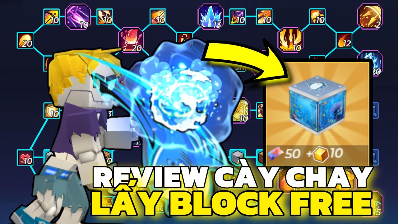 (Blockman Go) Bedwars: Rì Viu Siêu Phẩm Cày Chay Và Mẹo Lấy Block Len Miễn Phí
