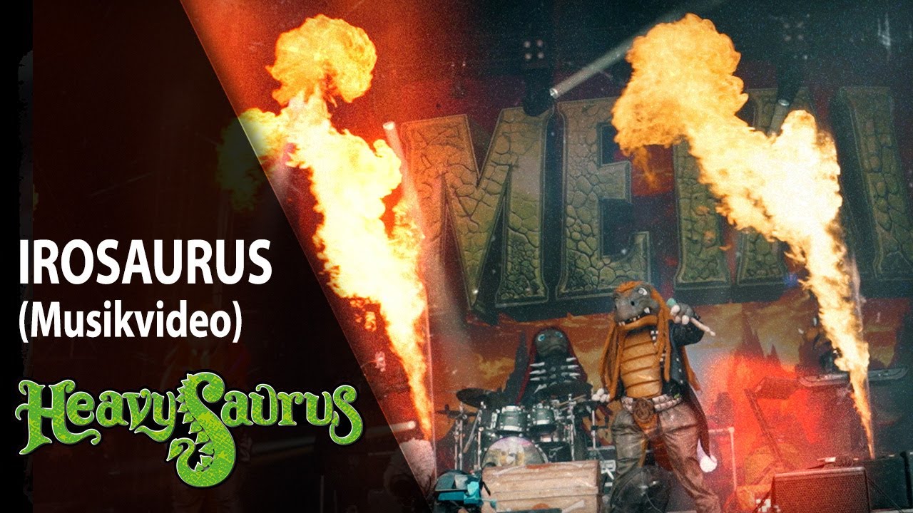 Heavysaurus – Irosaurus (Offizielles Musikvideo) | Dino Metal für die ganze Familie