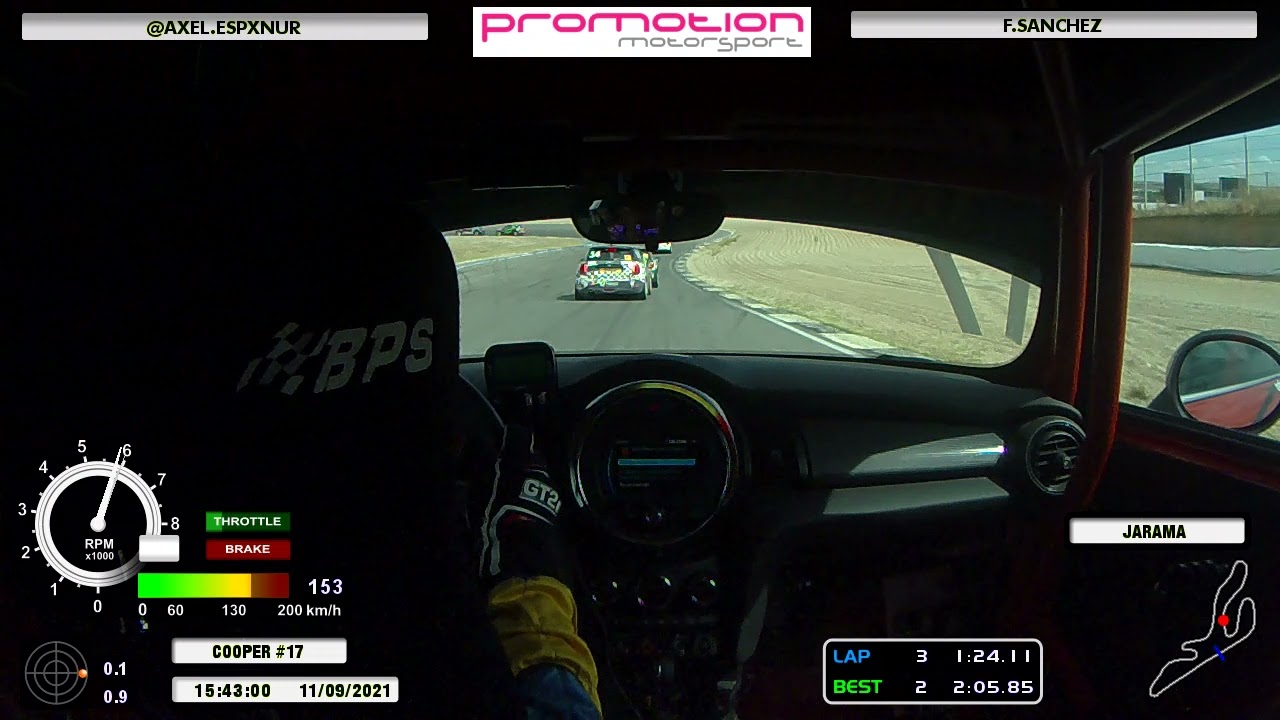 Copa Cooper 2021 On Board Carrera 1Jarama