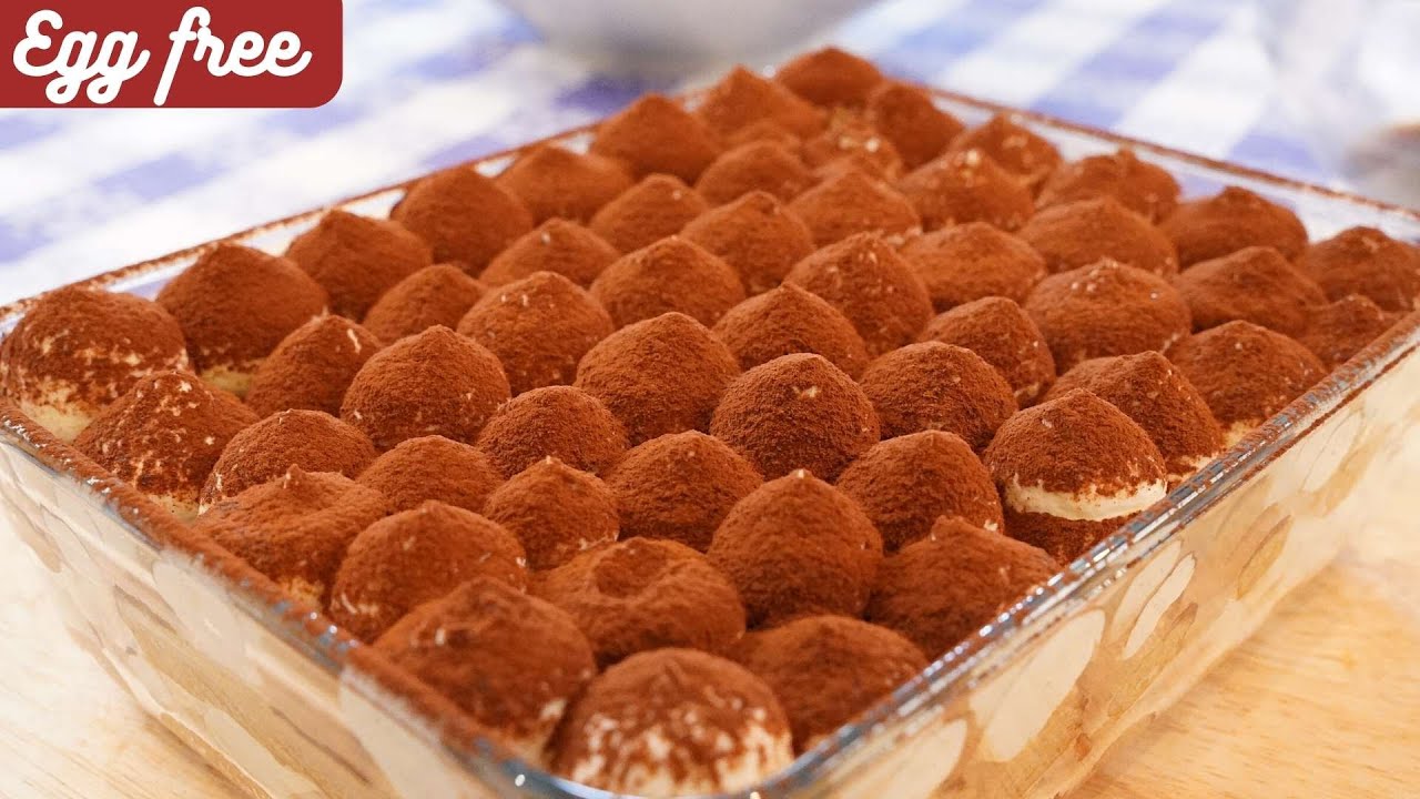 Tiramisu Egg-Free  |  Italian Recipe
