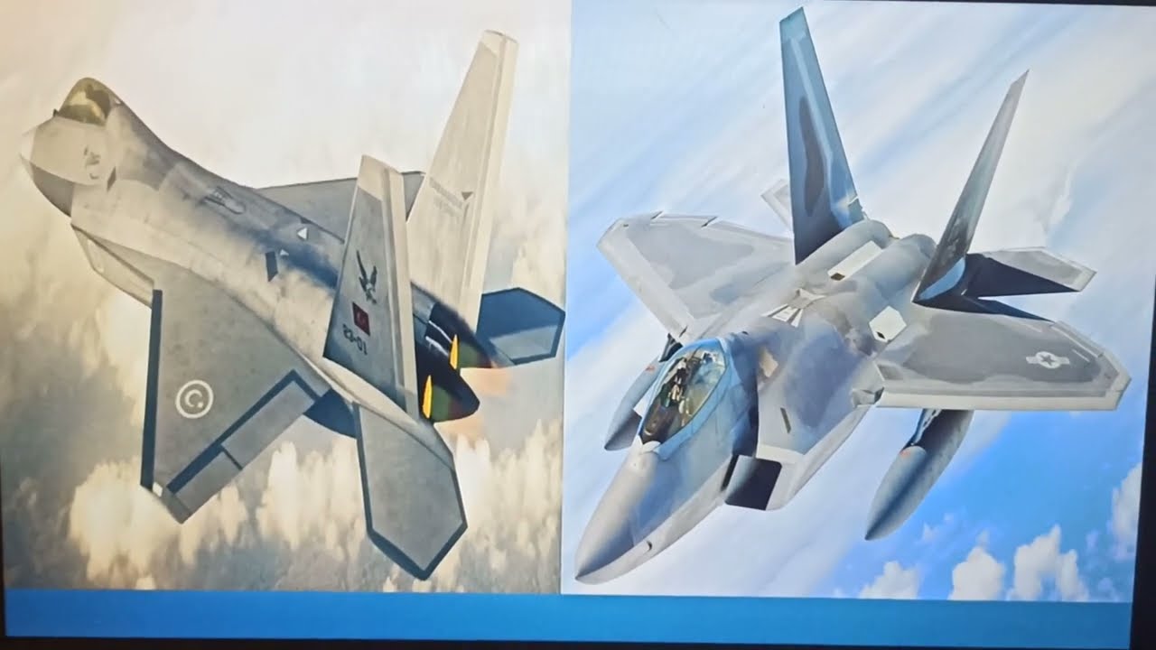 MMU TFX KAAN ve F22 RAPTOR