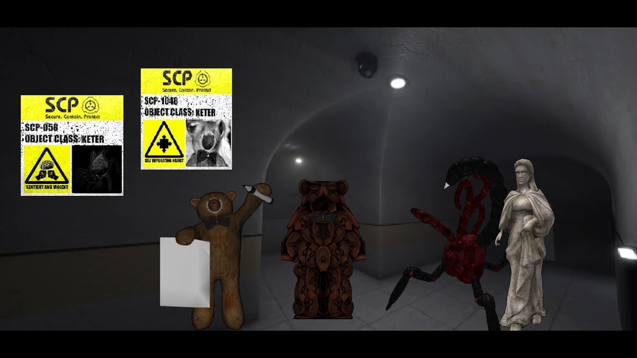 BUILDER BEAR + HEART OF DARKNESS - Roblox SCP 1048 & SCP 058